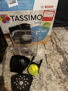 Bosch TASSIMO (TAS3102GB) Suny Kaffeevollautomat 1300W/0,8L - Black Edition