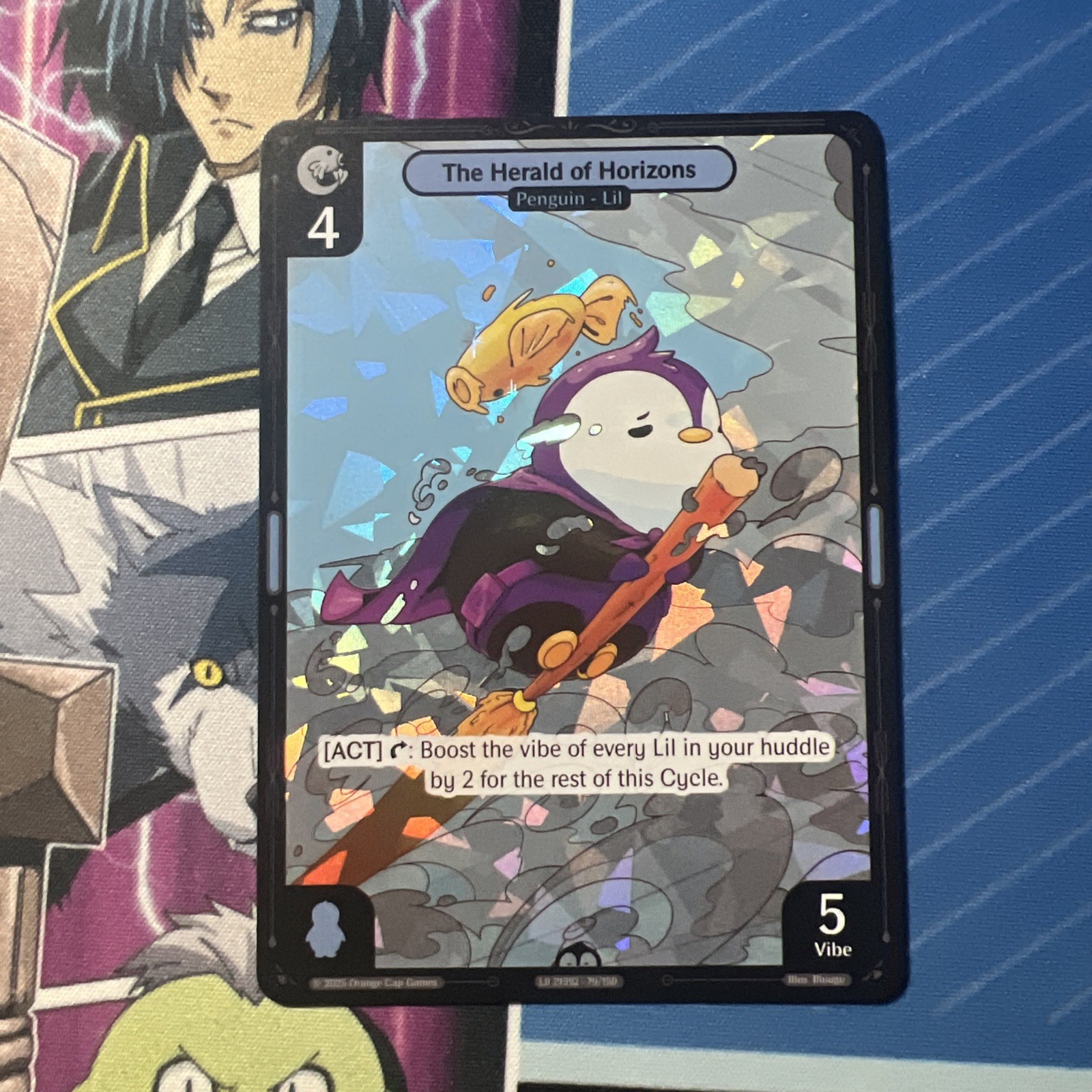 Vibes TCG  FOIL  The Herald of Horizons  - Legend of the Lils Card # 079
