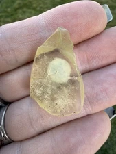 Rare Lyban Desert Glass Crystal Tumble