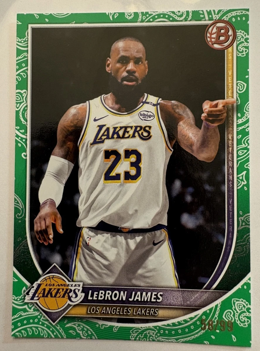 LeBron James Los Angeles Lakers Basketball Sports Trading Cards