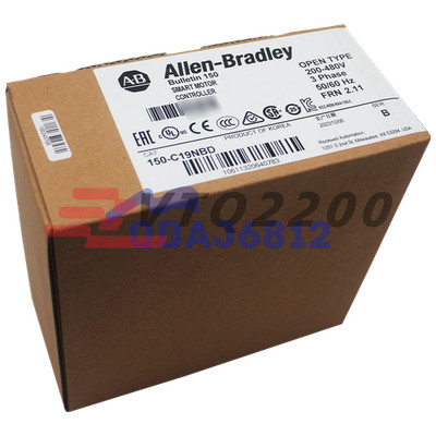 New Allen-Bradley 150-C19NBD SMC-3 19A Open Type Smart Motor Controller