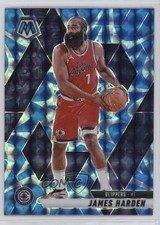 2024-25 Panini Mosaic Reactive Blue Mosaic Prizm James Harden #42 2l4