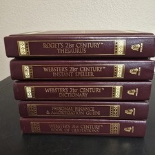 Websters 21st Century Books,  (Lot Of 5) Hard...