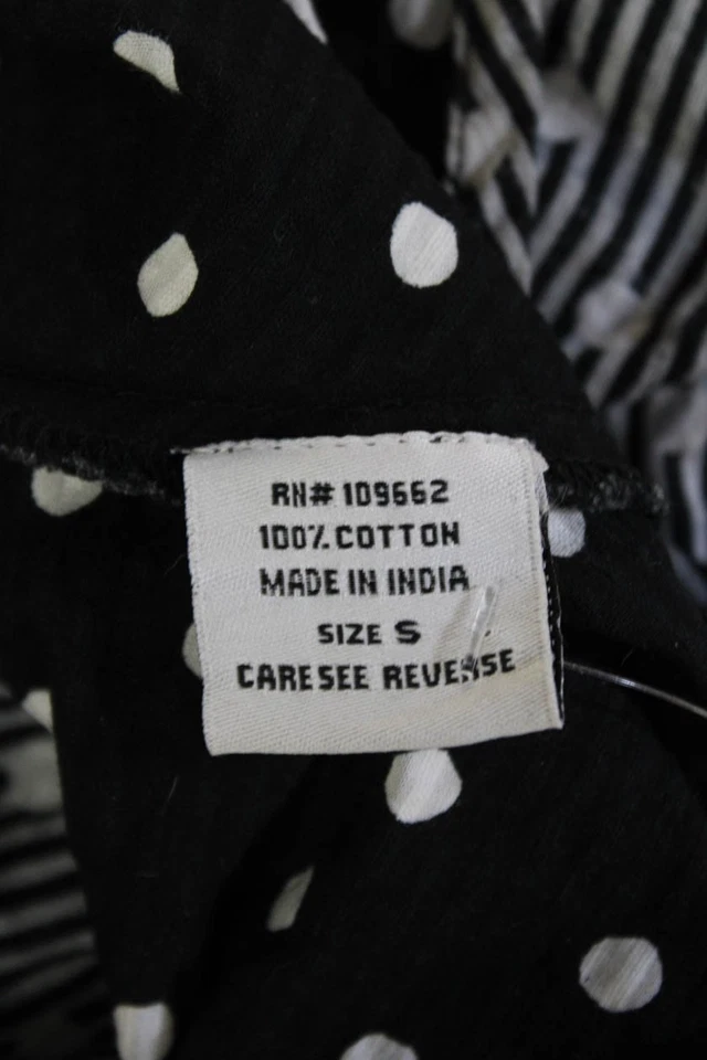 Maxi Vestido Tulipán Mujer Tanque Trapecio Columpio Negro Lunares Boho Talla S Foto 4 de 4