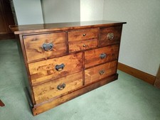 Laura Ashley Garrat Dark Brown Chestnut Chest Of Drawers