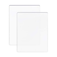 2 Pack Clear Acrylic Cutting Pads 7.5x6 Inch Transparent Die Plate