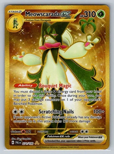 Meowscarada ex 271/193 Sv02: Paldea Evolved Holo