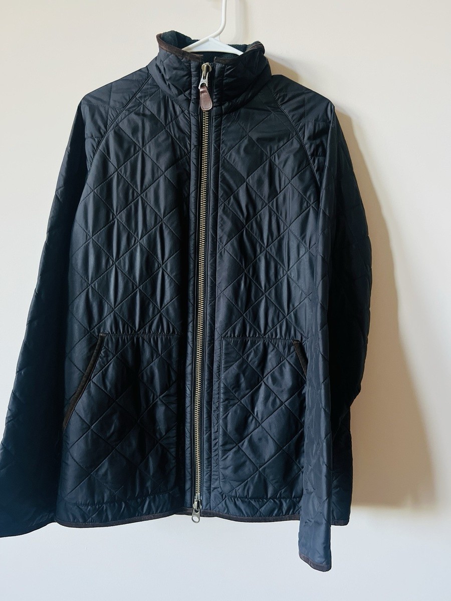 Vintage Polo Ralph Lauren Jacket 90s Brown Quilted Two Way
