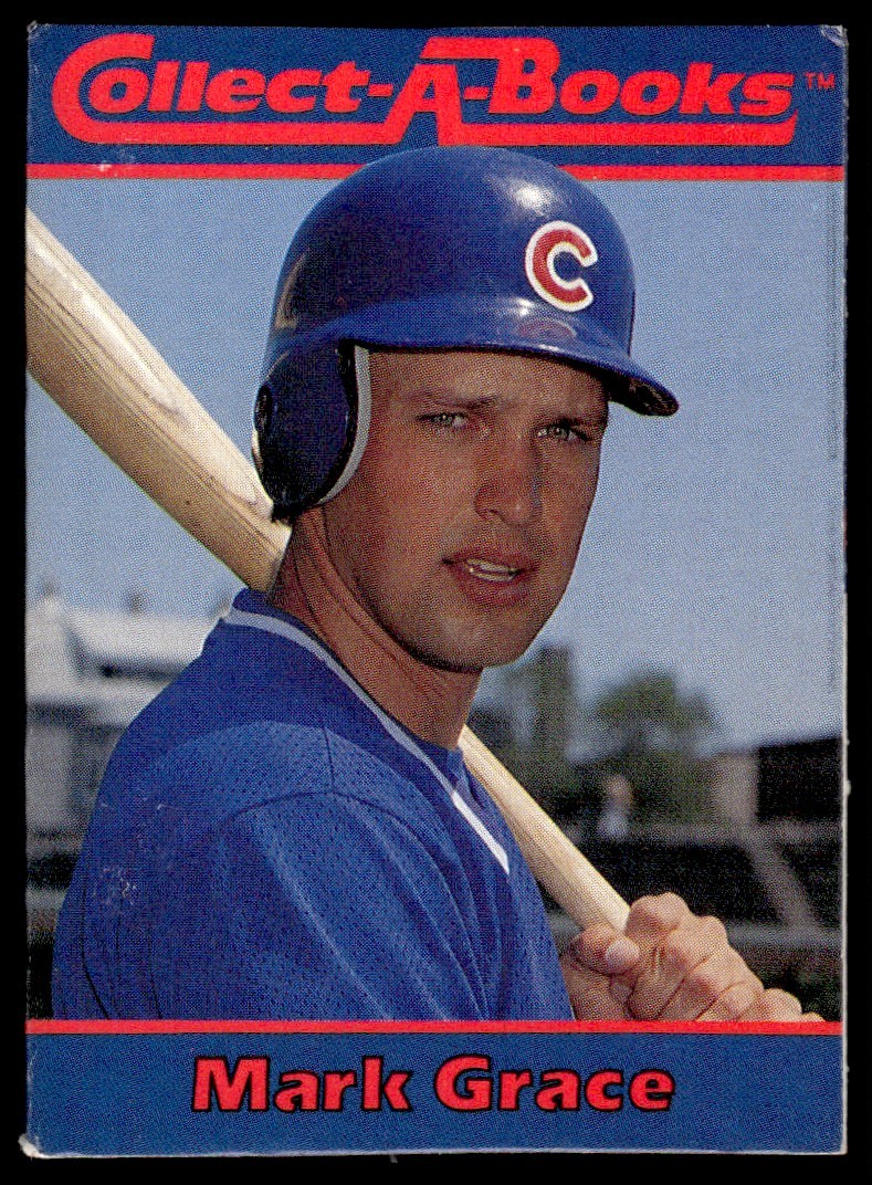 Mark Grace 1990 Collect-A-Books #31 Chicago Cubs 27527