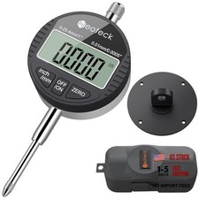 Electronic Digital Dial Indicator Gage Gauge 0-1 Inch/25.4 mm Inch/Metric
