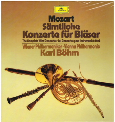 Mozart: Konzerte für Blasinstrumente / Samtliche / Bohm, Wiener - LP