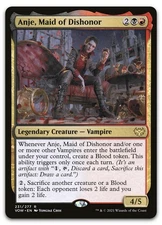Anje, Maid of Dishonor #231 (NM) Crimson Vow VOW Magic MTG