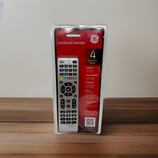 GE Universal Remote Control GE 11695 4 Audio/Video Devices 2013 New In Package