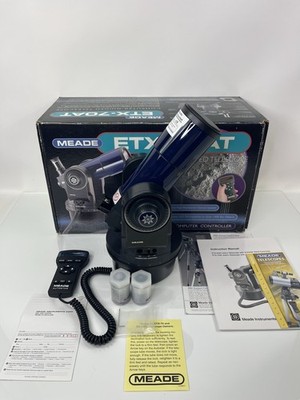 Meade ETX-70AT Telescope Complete In Box (Working)