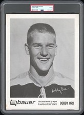 PSA 2 GOOD BOBBY ORR HOF 1968 BAUER SKATES PROMO GRADED VINTAGE BRUINS NHL TPHLC