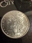 1882 CC Carson City Morgan Silver Dollar GSA BU Uncirculated Key Date Rare Coin!