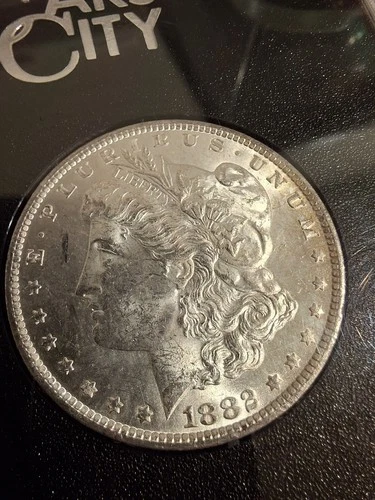 1882 CC Carson City Morgan Silver Dollar GSA BU Uncirculated Key Date Rare Coin!