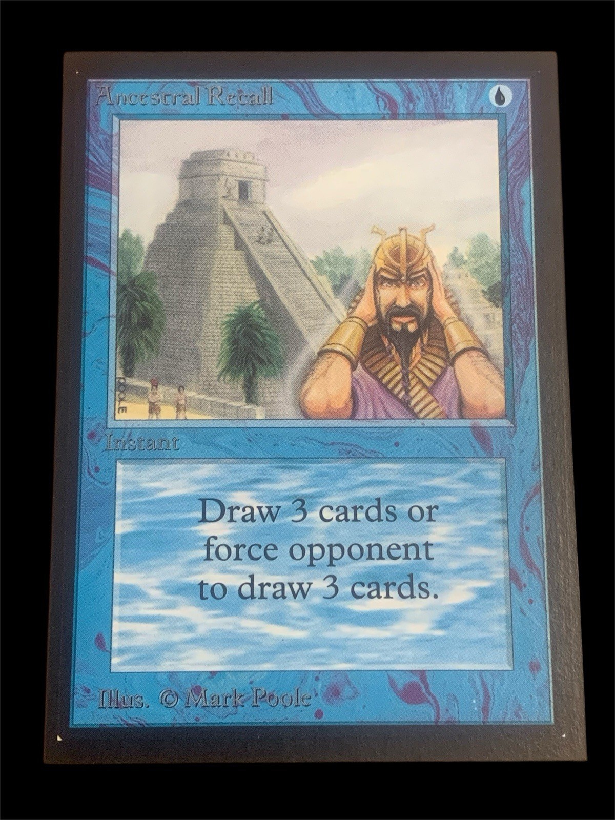 1993 Magic: The Gathering - Collector’s Edition - ANCESTRAL RECALL - Rare - NM