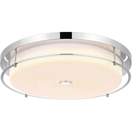 Living District LD304F20C Kolson Flush Mount Chrome - Picture 3 of 8