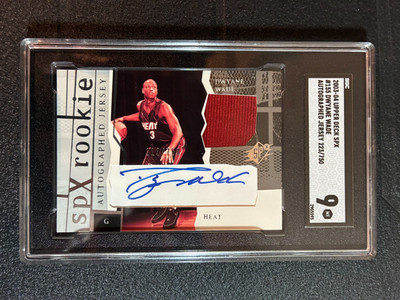2003-04 SPx - SPx Rookie Dwyane Wade #155 /750 (AU, MEM, RC)