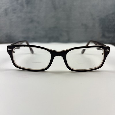 Ray Ban RB5206 5372 Men's Red/Beige Rectangle Eyeglasses 52-18-140 Frames Only