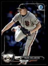 2017 Bowman Chrome Mark Melancon San Francisco Giants #40