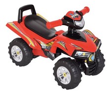 HOMCOM Kids Children Ride-on Toy Off Road Style Quad Bike Racing Car NO POWER 4