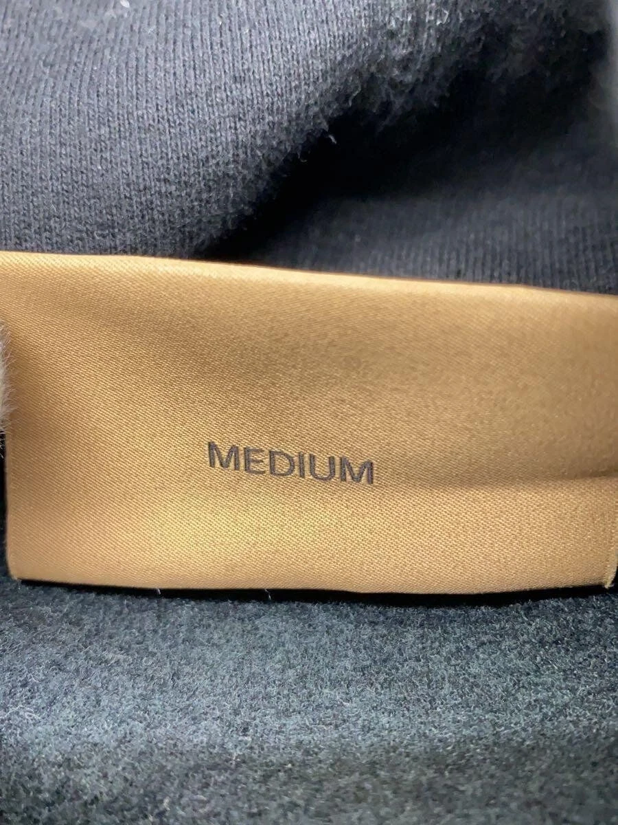 Felpa con cappuccio BURBERRY M cotone nera scatola logo usata