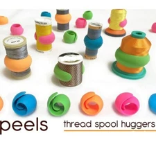 20Pcs Thread Spool Huggers Bobbin Clamps Holders Keep Thread Spools