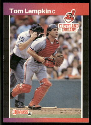 1989 Donruss #639a Tom Lampkin