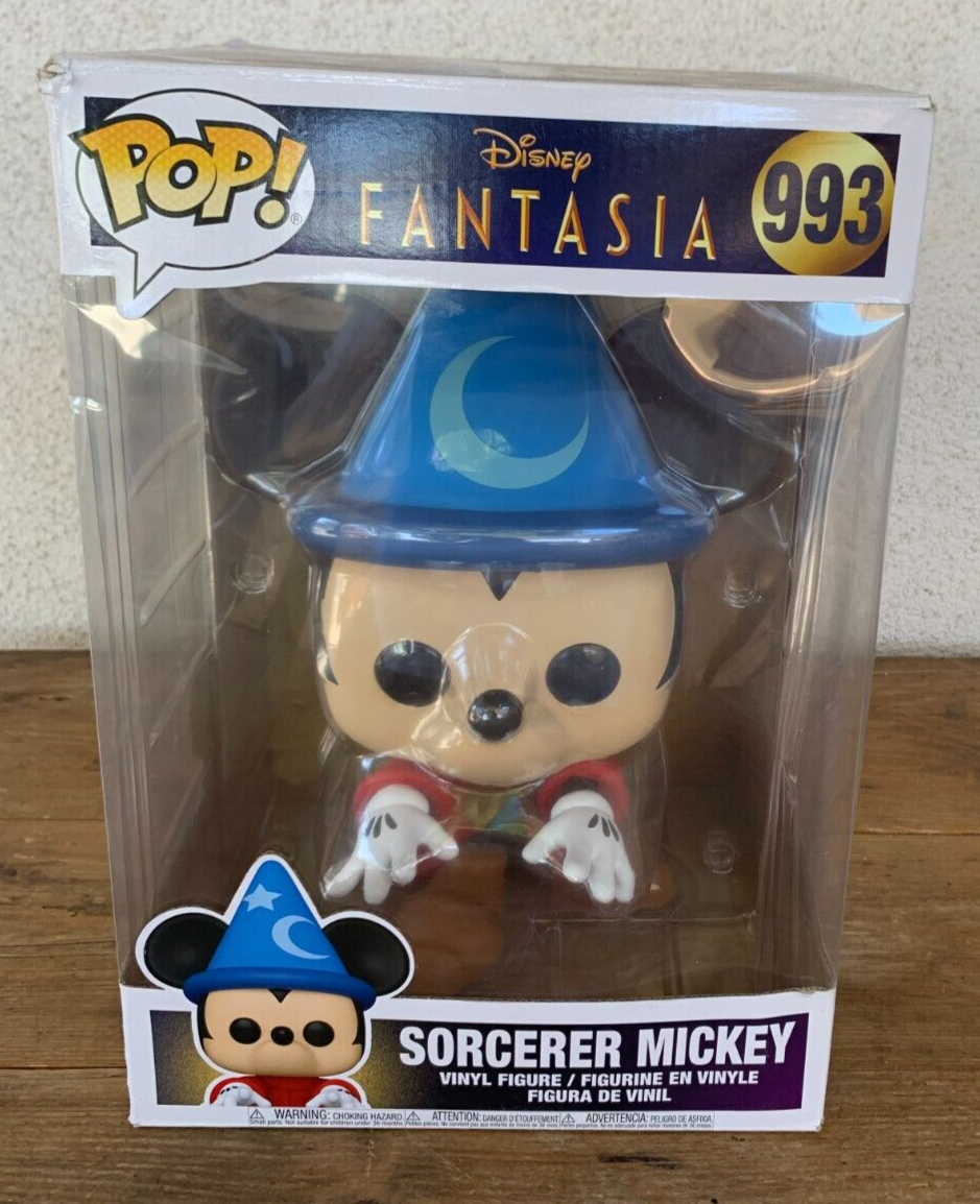 Pop Funko Disney Fantasia Sorcerer Mickey Mouse Wizard 993