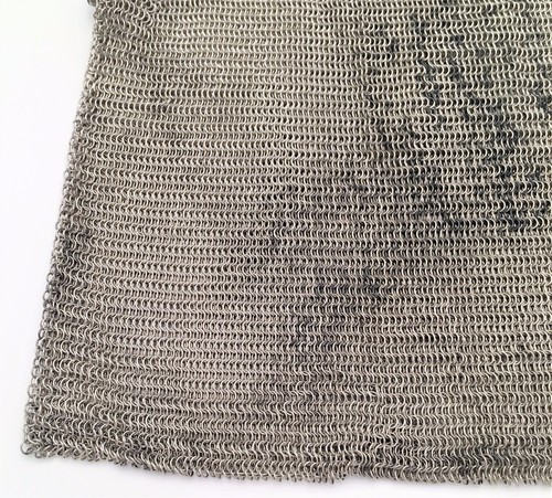 Art Deco Era Sterling Clasp Evening Bag by Whiting and Davis, Mesh Body - Picture 3 of 5