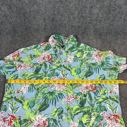 Ralph Lauren Men's Multicolor Floral Print SS Hawaiian Button Down Shirt Size L - Picture 11 of 14