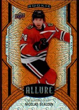2020-21 Upper Deck Allure #125 Nicolas Beaudin Orange Slice