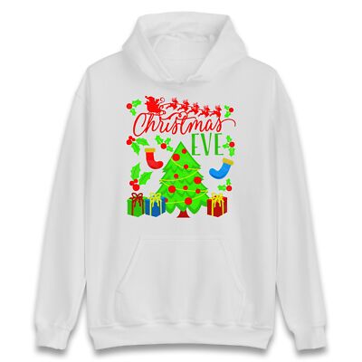 Hoodie Heiligabend Feier, Dezember Feiertag Kapuze, Weihnachten Vorbereitungstag
