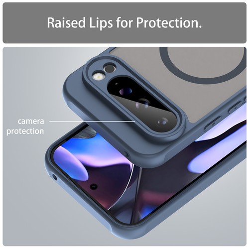 Funda protectora magnética mate delgada a prueba de golpes Mag para Google Pixel 9 Pro XL/9 Pro/9A - Imagen 26 de 43
