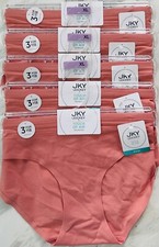  Set Of 5 Jockey Touch Of Air 4 Way Stretch Bikini Salmon Size Xlarge