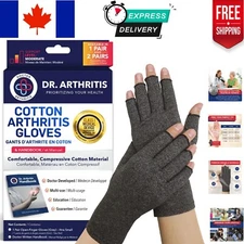 Fingerless Compression Gloves for Arthritis – Doctor-Approved & Comfortable XS