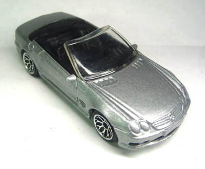 1:61 Matchbox Mercedes-Benz SL55 /2005 Buried Treasure-Metalflake Steel Gray