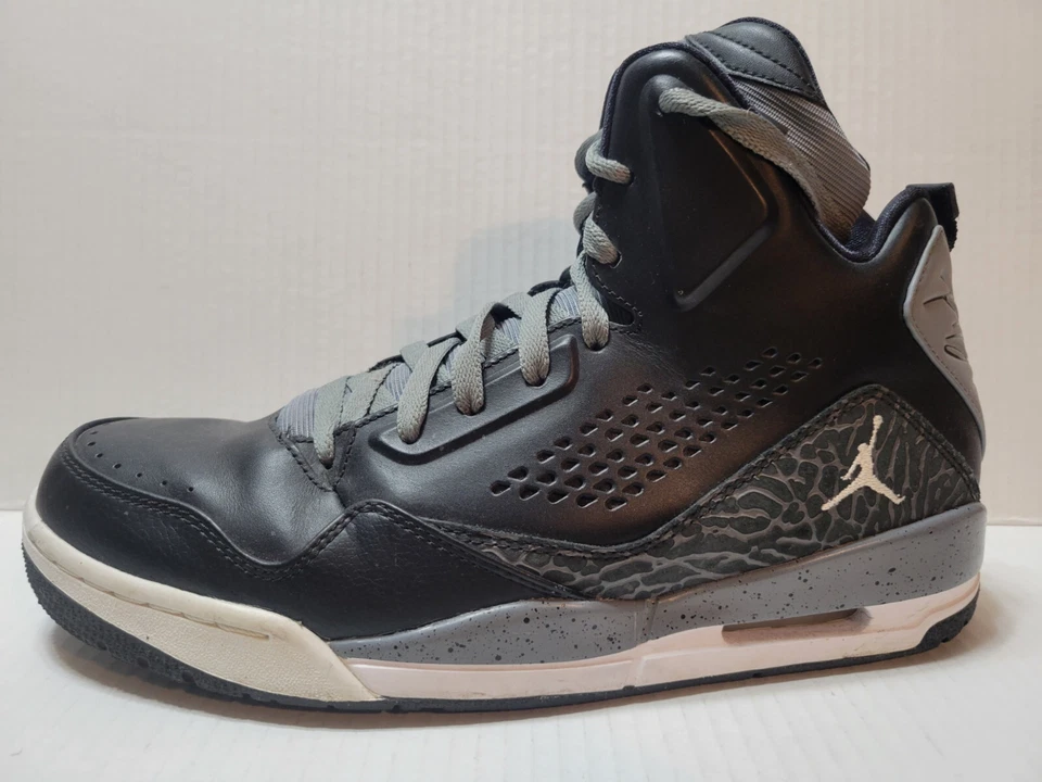 Кроссовки мужские Nike Air Jordan Flight SC-3 черные серые размер 10 641444-003 - Изображение 3 из 4