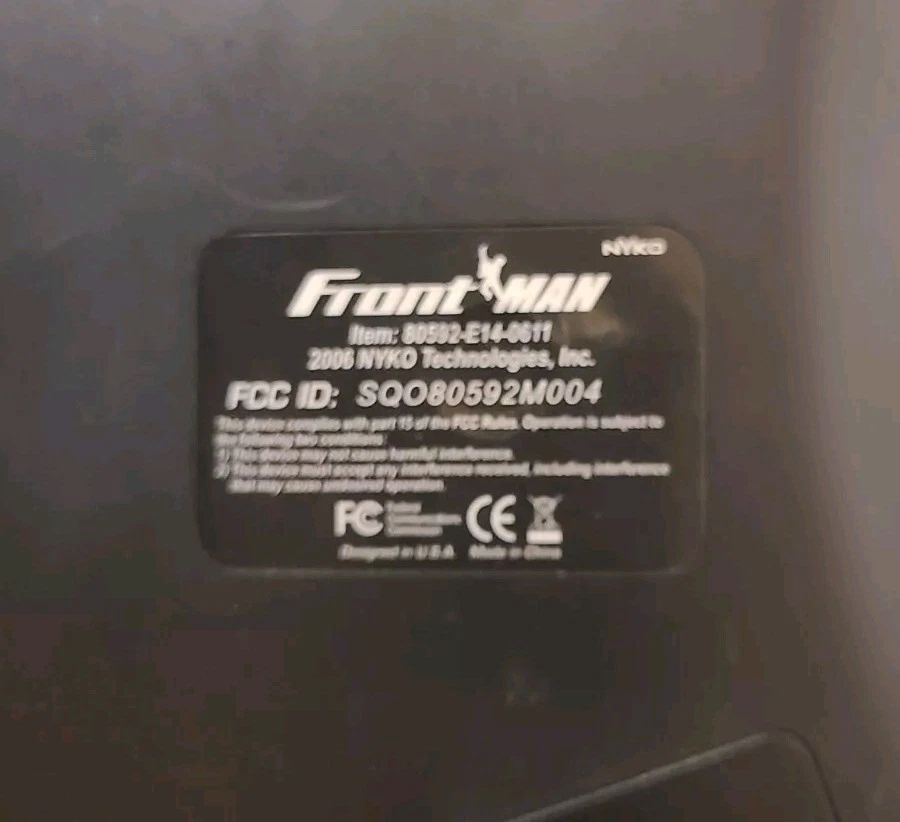 Nyko Front Man Guitar Sony PS2 Game Controller Guitar Hero Like New Used Cond - Image 2 of 3