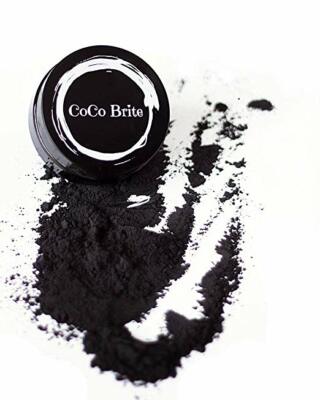 Activated Charcoal Teeth Whitening Powder 100% Natural Fluoride Free Peppermint