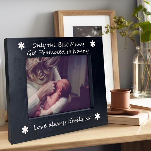 Nanny Gifts For Birthday Personalised Nanny Wood Photo Frame Grandchildren Gifts - Picture 3 of 9