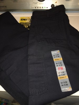 Pantalon homme CARHARTT FRB159-DNY taille 34x32, bleu 12,1 cal/cm²