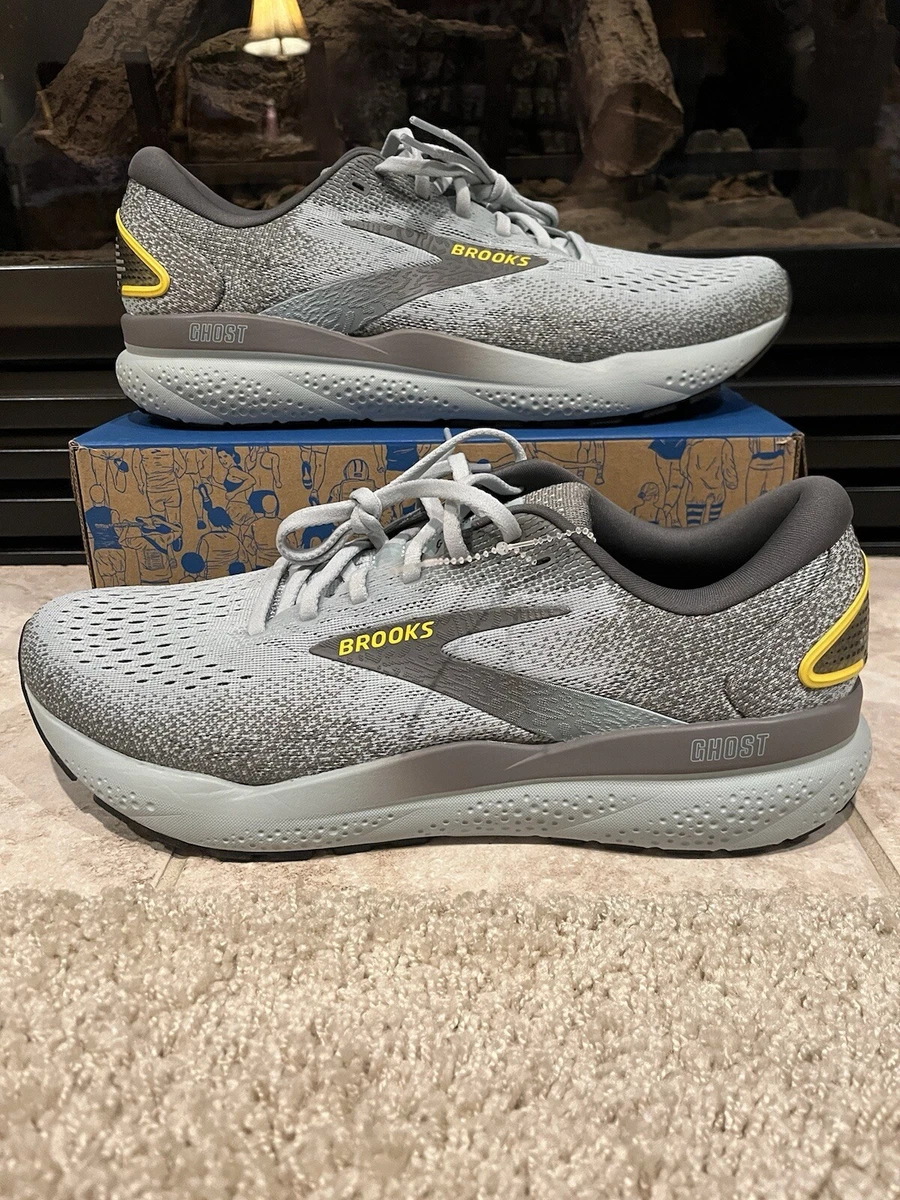 Brooks Ghost 16 Mens 9.5 2E Gray Green Neutral Cushion Running Shoes Sneakers Brooks Ghost 16 Green for sale | eBay main image 4