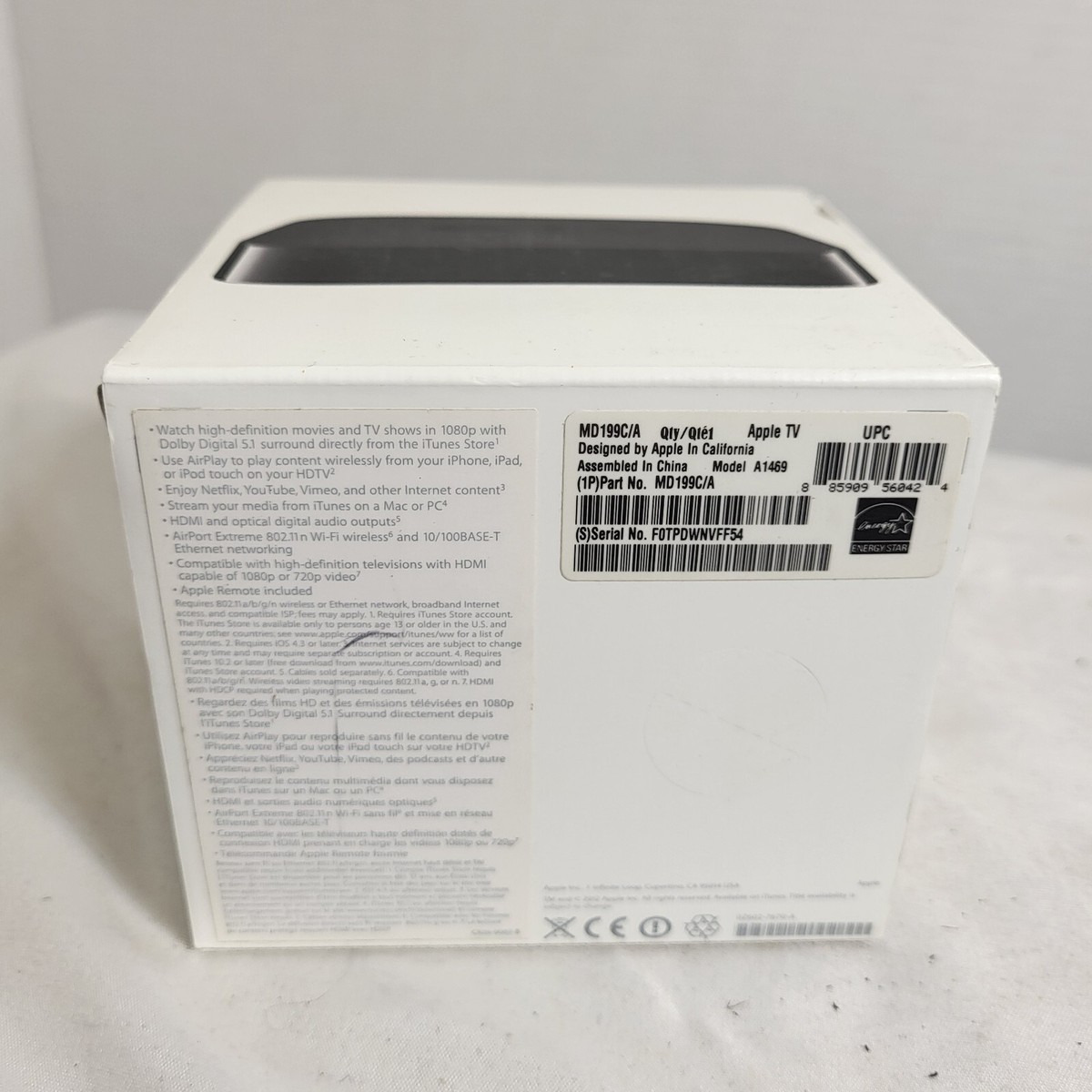 Apple Tv Netflix Surround Apple TV (3rd Generation) 1080p - Main Image