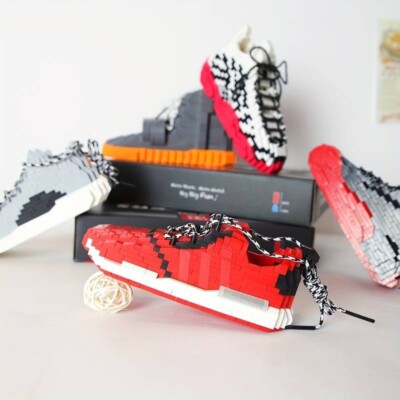 Build Your Own Sneaker Mini Bricks Bausteine
