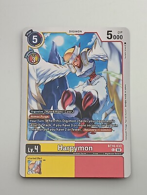 Digimon TCG Einzelkarte Harpymon NM