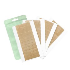 48Pcs Hair Extension Tape Tabs Double Sided Durable Invisible 1.6X0.3 Inch