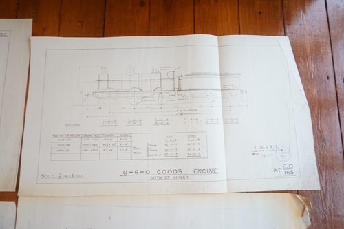 1930s LMS Locomotive Loco Large Technical Railway Diagrams x5 Ref 4 - Picture 3 of 6